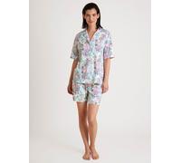 Calida Pyjama-Oberteil in Hellblau - Größe L | Damen Loungewear