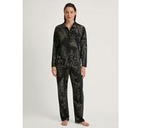 Calida Pyjama-Oberteil in Schwarz - Größe L | Damen Loungewear