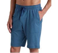 Calida Pyjama Short Blau/Hellblau Baumwolle X-Large Herren