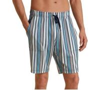 Calida Pyjama Short Blau Muster Baumwolle X-Large Herren