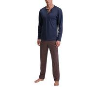 Calida Relax Choice 1 Pyjamas Dunkelblau Baumwolle X-Large Herren