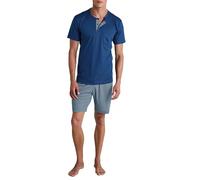 CALIDA Relax Choice Kurz-Pyjama Herren, 100% Swiss+Cotton-Baumwolle, pflegeleicht