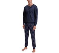 Calida - MEN Pyjamas with cuff dark sapphire - Gr. - L