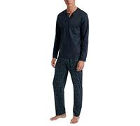 CALIDA Relax Selected Pyjama, lang Herren, aus 100% Supima Baumwolle
