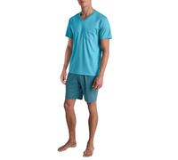 CALIDA Relax Streamline Kurz-Pyjama Herren, aus 100% Baumwolle