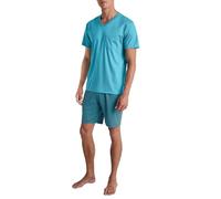 CALIDA Relax Streamline Kurz-Pyjama Herren, aus 100% Baumwolle