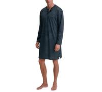 CALIDA Relax Streamline Nachthemd Herren | weich und formstabil aus Interlock, mit Knopfleiste und seitlichen Schlitzen für mehr Bewegungsfreiheit