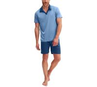 CALIDA Relax Superlight Kurz-Pyjama Herren Coronet Blue 58-60
