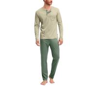 CALIDA Relax Superlight Pyjama Herren Tea Green 56