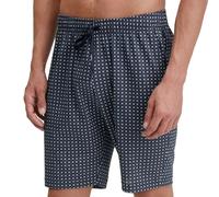 CALIDA Pyjamashorts Herren Jersey-Baumwolle blau gemustert, M