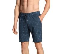 CALIDA Remix Basic Sleep Bermudas Herren, mit Seitentaschen Indian Blue 50