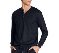 Calida Remix Basic Sleep Sweat-Shirt Dunkelblau Baumwolle Large Herren
