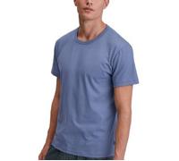 Calida Remix Basic Sleep T-shirt Blau Baumwolle Small Herren