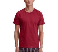 Calida Remix Basic Sleep T-shirt Rot Baumwolle Large Herren