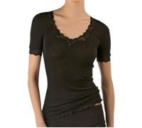 Calida Richesse Lace Short-sleeve Top Schwarz 40-42 Damen