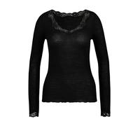 CALIDA Richesse Lace Langarm-Shirt aus Wolle & Seide Damen