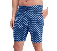 CALIDA RMX Sleep Bermudas Herren, mit Seitentaschen, aus 100% Baumwolle Mazarine Blue 52-54