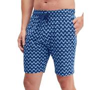 CALIDA RMX Sleep Bermudas Herren, mit Seitentaschen, aus 100% Baumwolle Mazarine Blue 56