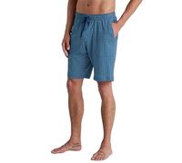 CALIDA RMX Sleep Bermudas Herren, mit Seitentaschen, aus 100% Baumwolle Ocean Blue 56