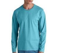 CALIDA RMX Sleep Langarmshirt Herren, Bio-Baumwolle, pflegeleicht, atmungsaktiv, feuchtigkeitsregulierend