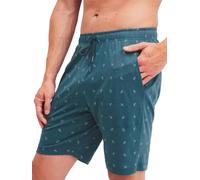 CALIDA RMX Sleep Superlight Bermudas Herren deep petrol 56 | mit Seitentaschen, seidig weich, ultraleicht und temperaturausgleichend für entspannte Stunden