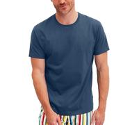 MEN T-shirt Blau XXL