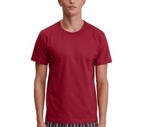 Calida Bodywear T-Shirt RMX Sleep Herren – Bio Baumwolle, sportlicher Schnitt, rio red S