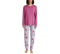 CALIDA Season Special Pyjama, lang Damen, aus 100% Supima Baumwolle