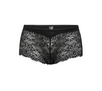 CALIDA Panty Sensual Secrets Regular Cut Damen zarte, leicht transparente Spitze Schwarz 48-50