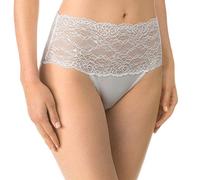 CALIDA Sensual Secrets Slip Damen, High-Waist, breiter, transparenter Spitzenbund