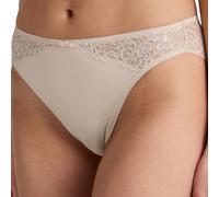 CALIDA Sensual Secrets Slip Damen, Regular Cut, Rückseite aus transparenter Spitze Dune beige 48-50