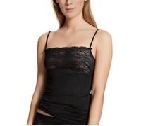 CALIDA Damen Unterhemd 'Sensual Secrets' schwarz, Größe M, 4960870 Schwarz M