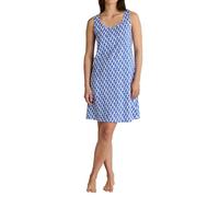 Calida Damen Shell Nights Nachthemd, Dazzling Blue, Regular