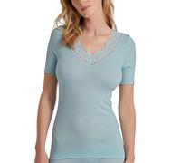 CALIDA Silky Wool Joy T-Shirt Damen, aus Wolle-Seide, für empfindliche Haut, temperaturausgleichend und geruchsneutralisierend