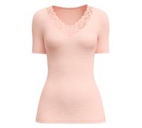 CALIDA Silky Wool Joy T-Shirt Damen Pearl Blush 48-50