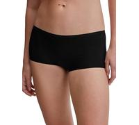 CALIDA Damen Hipster-Slip - Sleek Skin, Unterhose, einfarbig Schwarz XS (36/38)