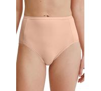 Calida Slip Sleek Skin High Waist, extraweiches Material, Beige L Damen