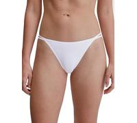 Calida Sleek Skin Low Cut Tanga Brief Weiß X-Small Damen