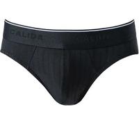 CALIDA Herren Pure & Style Minislip Elastikbund Funktionsunterwäsche, Schwarz, 58-60