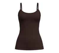 CALIDA Soft Favourites Spaghetti-Top Damen Espresso Brown 48-50