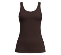 CALIDA Soft Favourites Tank-Top Damen, leichte, weiche Modalqualität, atmungsaktiv, hautfreundlich Espresso Brown 36-38