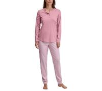 CALIDA Striped Dreams Pyjama Damen | langer Schlafanzug, weiche Interlock-Qualität und angenehm wärmender Komfort
