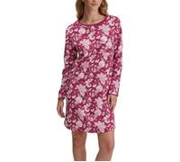 Calida Sweet Dreams Long Sleeve Nightdress Weinrot Baumwolle X-Small Damen