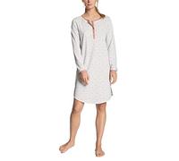 CALIDA Sweet Dreams Nachthemd Damen, aus 100% Baumwolle, mit Knopfleiste