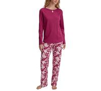 Calida Bodywear Schlafanzug Sweet Dreams – Damen XL (52/54), 100% Baumwolle, Interlock, lang, pink
