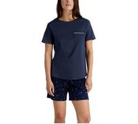 Calida Sweet Dreams Short Pyjamas Marine Baumwolle Medium Damen