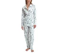 CALIDA Swiss Resort Pyjama Damen | durchgeknöpfter Schlafanzug, weiche Interlock-Qualität und komfortable Passform