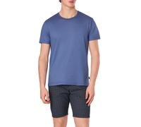CALIDA T-Shirt Herren Jersey-Baumwolle blau, M