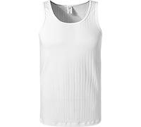 CALIDA Pure & Style Unterhemd Herren, atmungsaktiv, schnelltrocknend und geruchshemmend, mit maskulinem Nadelzug