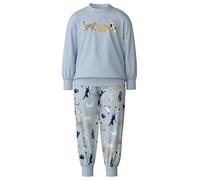 CALIDA Toddlers Bündchen-Pyjama Kinder, aus 100% Bio-Baumwolle, mit weichen Rippbündchen an den Abschlüssen